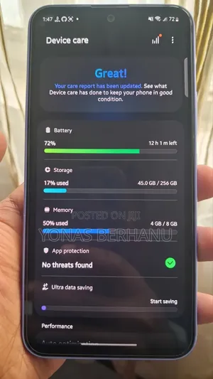New Samsung Galaxy A54 5G 256 GB Purple