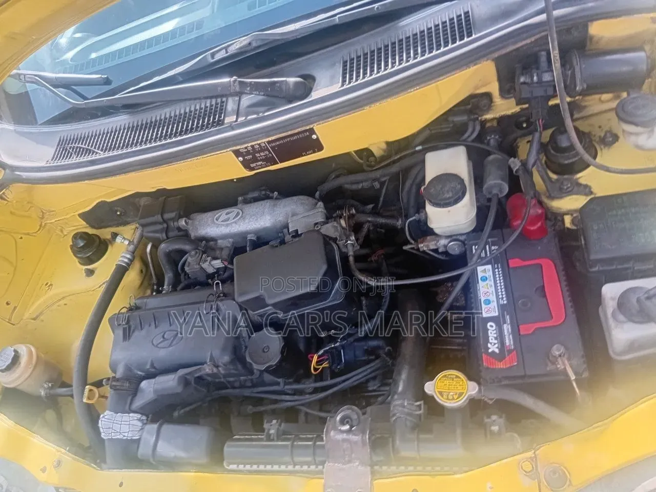 Kia Visto 2001 Yellow