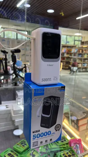 T-Max 50000mAh Power Bank 22.5W Fast Charge