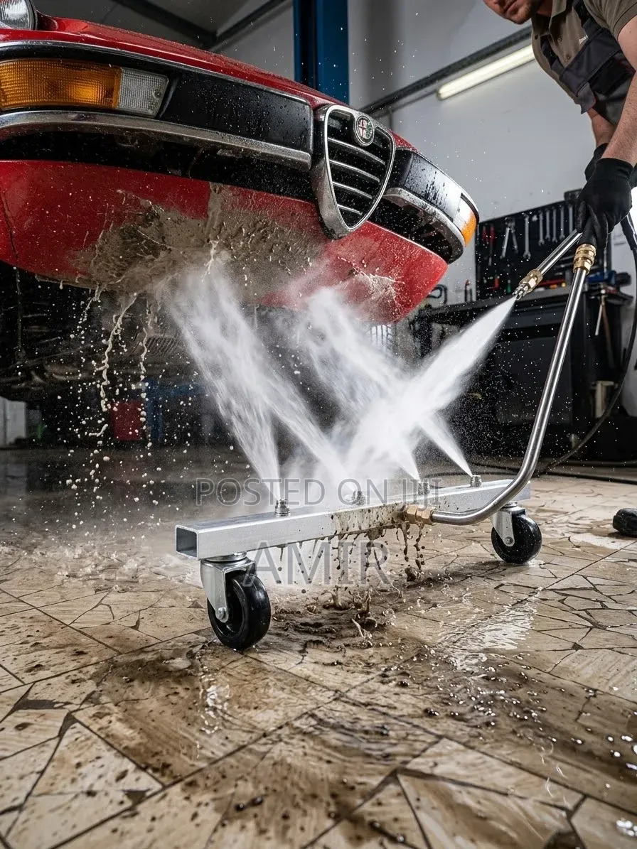 Pressure Washer Undercarriage Cleaner (2-in-1 Water Broom)