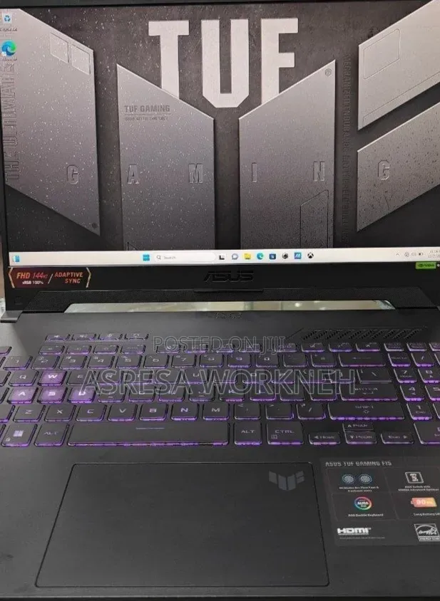 New Laptop Asus TUF Gaming F15 16GB Intel Core i7 SSD 512GB