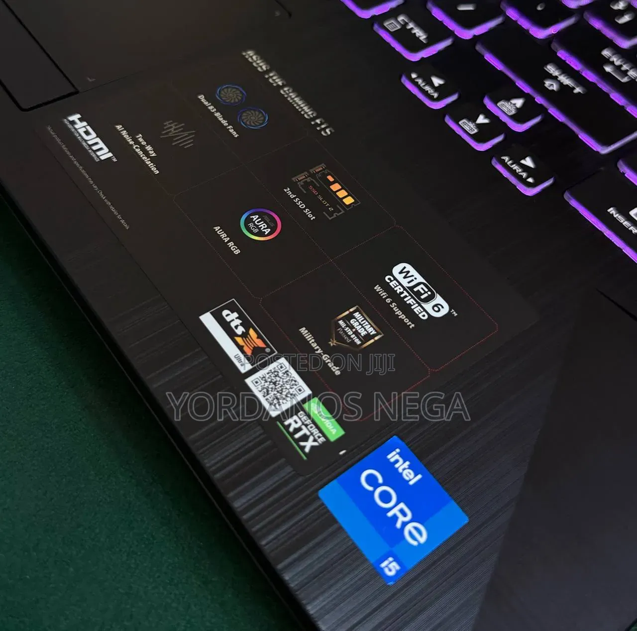 New Laptop Asus TUF Dash F15 16GB Intel Core i5 SSD 512GB