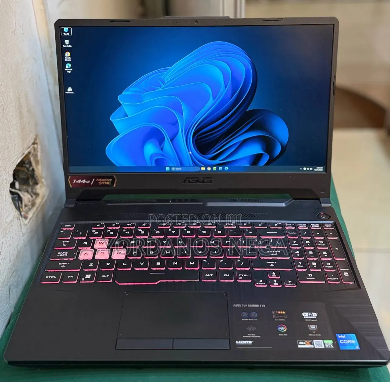 New Laptop Asus TUF Dash F15 16GB Intel Core i5 SSD 512GB