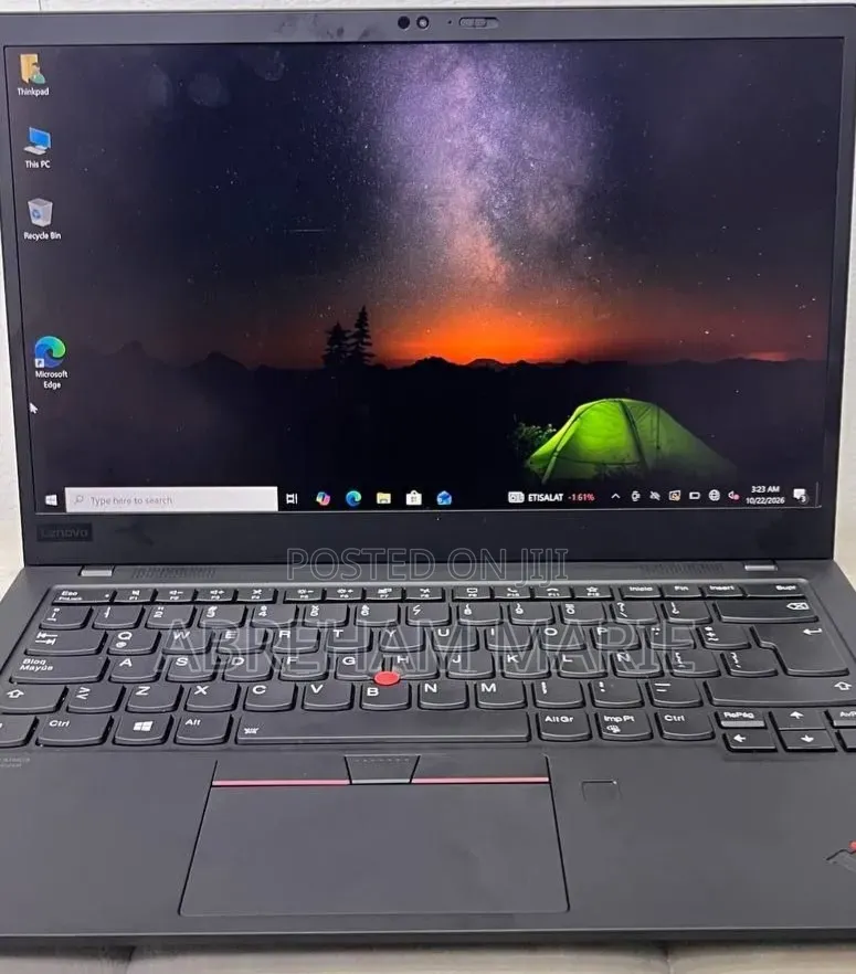 New Laptop Lenovo ThinkPad X1 Carbon 16GB Intel Core i7 SSD 512GB