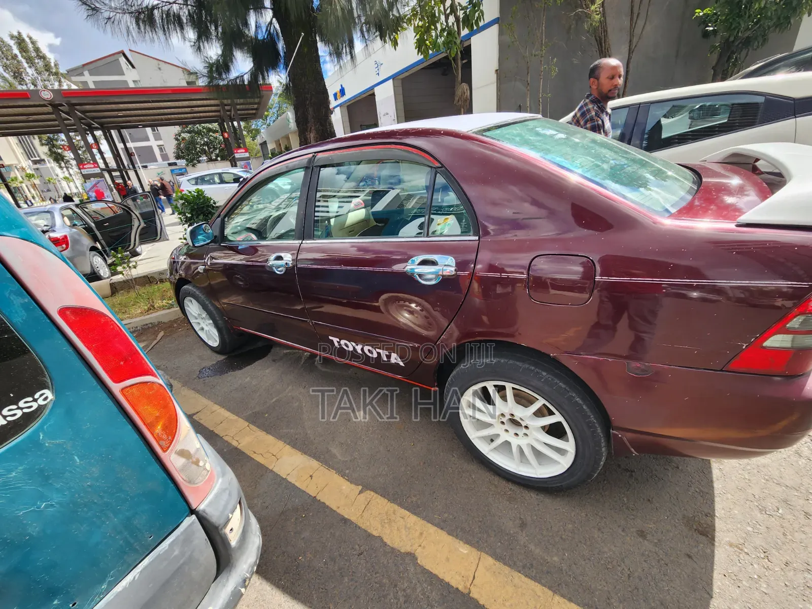 Toyota Corolla 2003 Burgundy