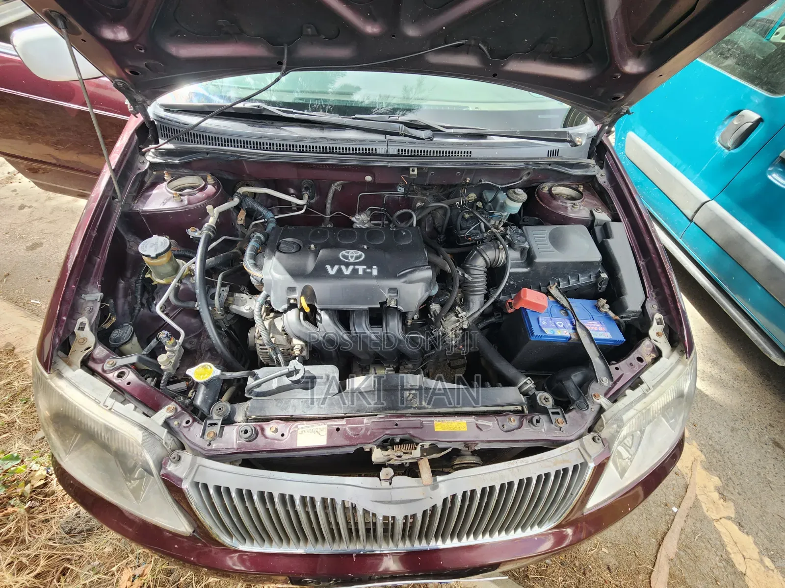 Toyota Corolla 2003 Burgundy