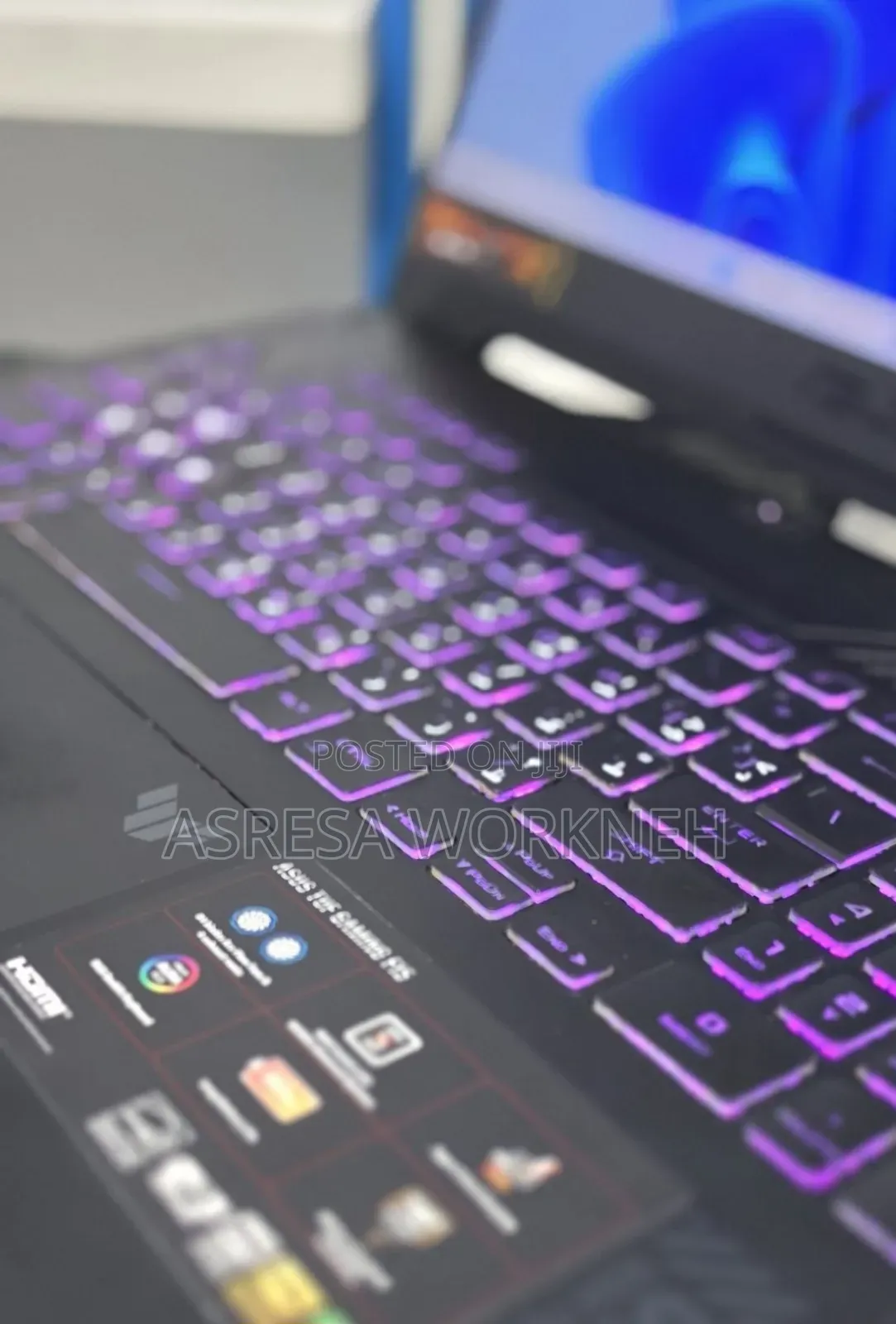 New Laptop Asus TUF Gaming F15 16GB Intel Core i7 SSD 1T
