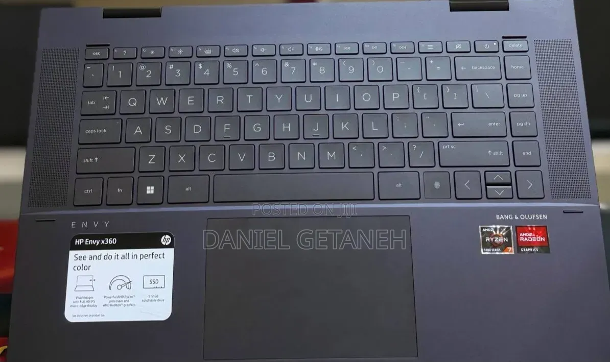 New Laptop HP Envy x360 16GB AMD Ryzen 7 SSD 512GB