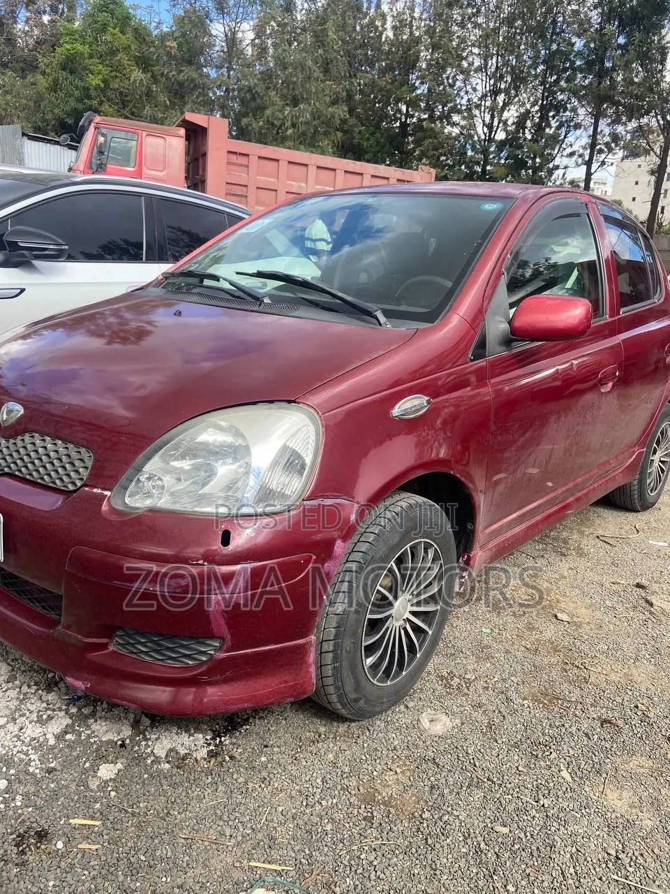 Toyota Vitz 1.0 FWD 3dr 2004 Red