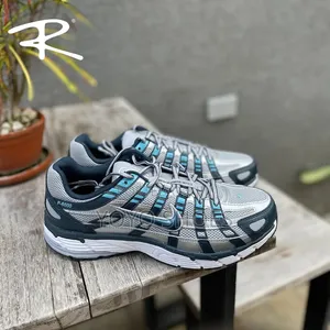 Nike P-6000 Armory/Navy Flat/Silver White Unisex Fashion Sneaker