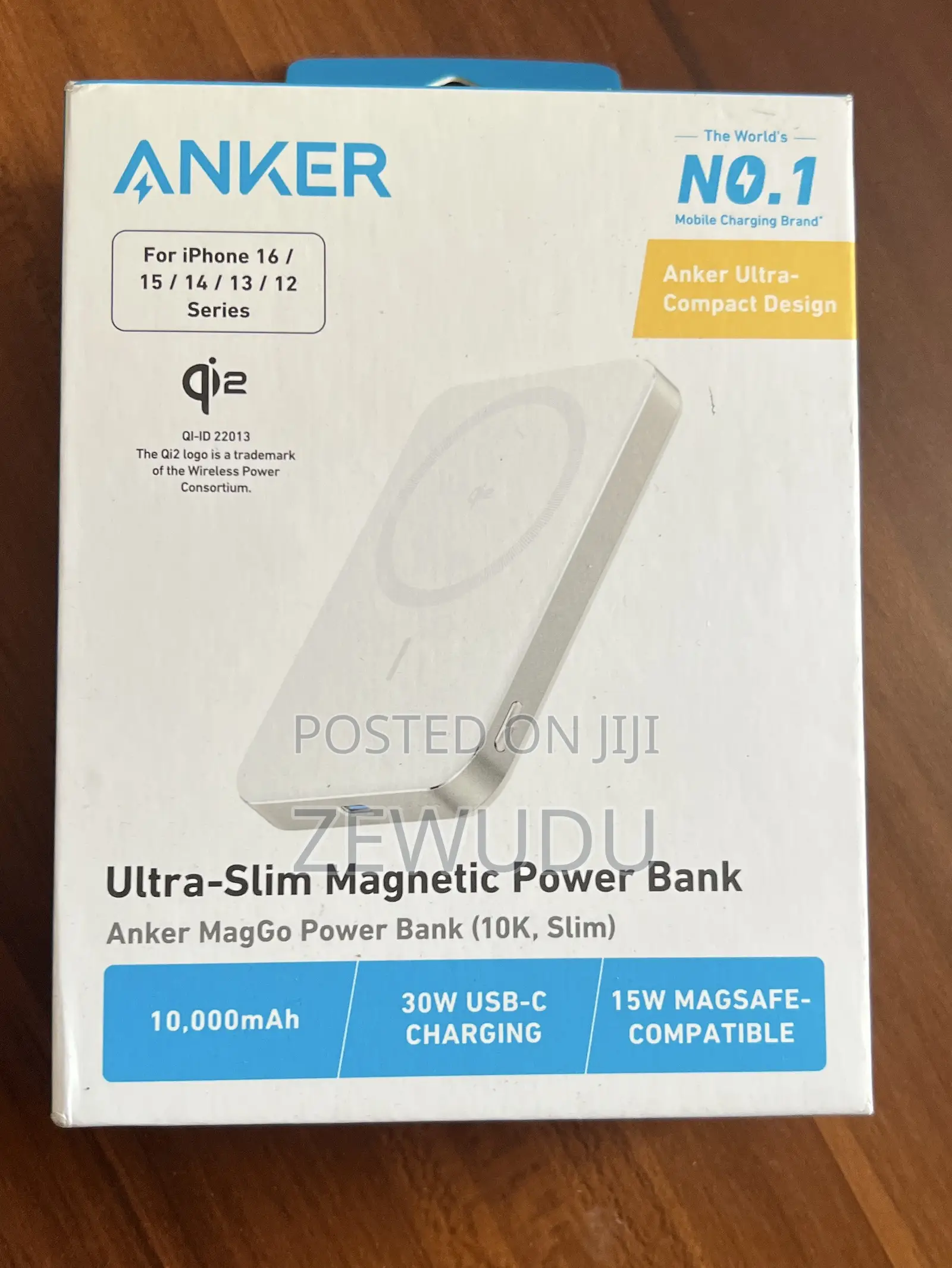 Anker MagGo Power Bank Ultra-Slim | በብዛት ለሚወስድ ብቻ!!