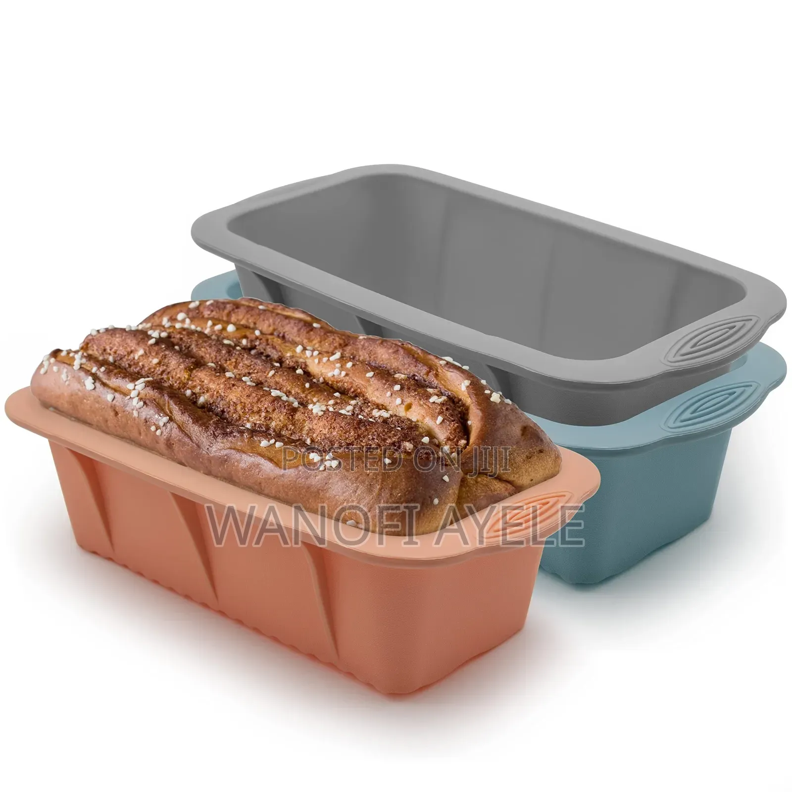 Non-Stick Silicone Loaf Pans!