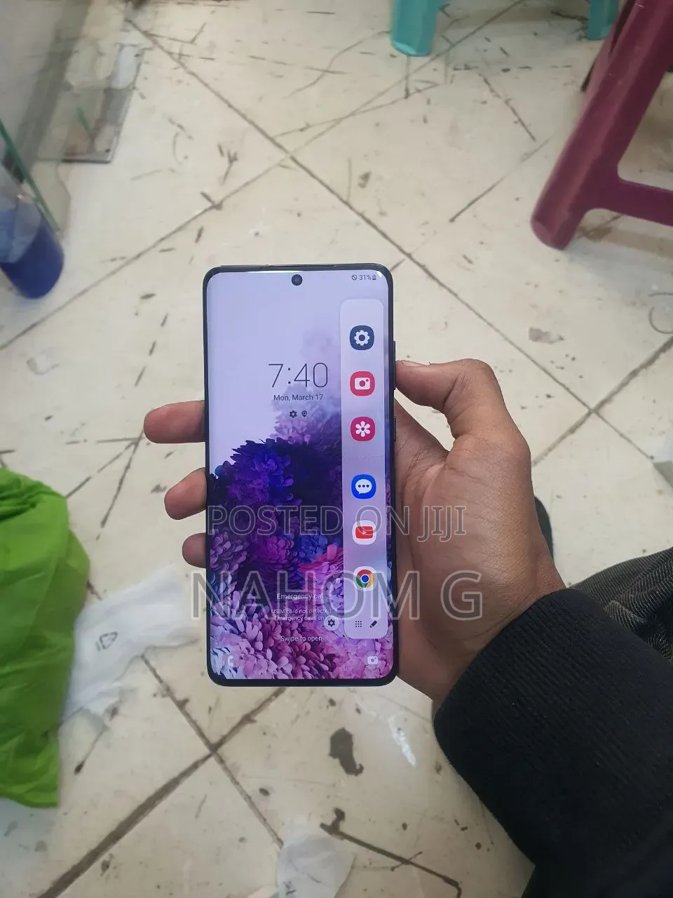 Samsung Galaxy S20+ 5G 256 GB Black