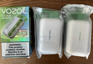 Vozol Star 40k Cool Mint Flavour Detail