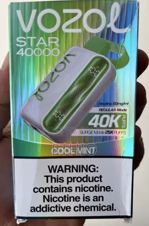 Vozol Star 40k Cool Mint Good Packaging & Design