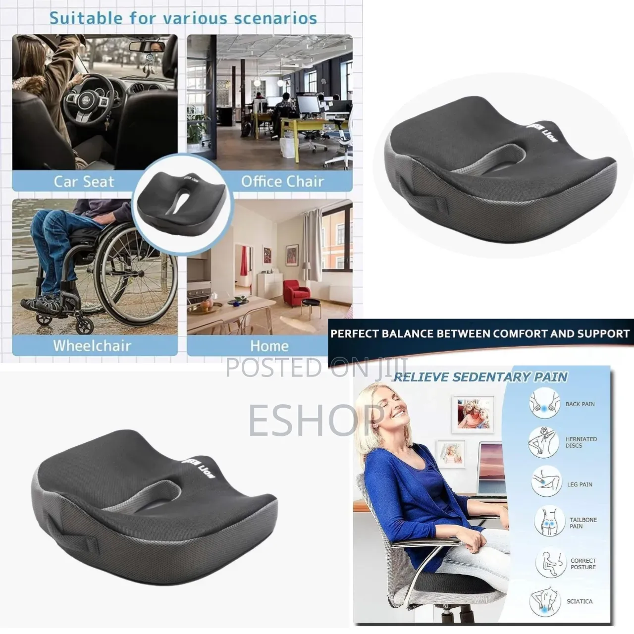 Promotes Good Posture and Reduces Hip Discomfort