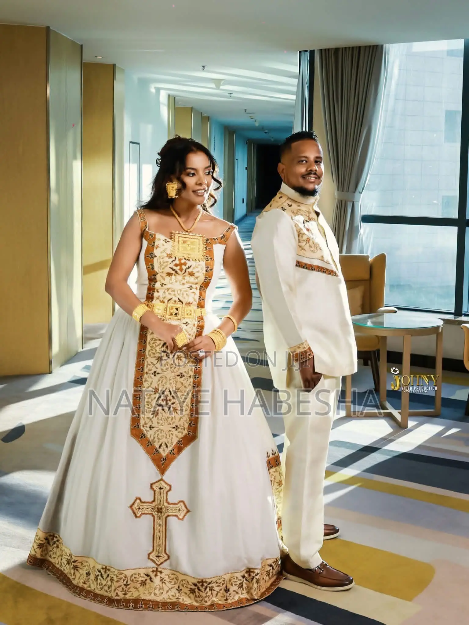 Ethiopian Traditional Dress Man T-Shirt የሀገር ባህል ልብሶች የሐበሻ ልብስ & ቀሚስ
