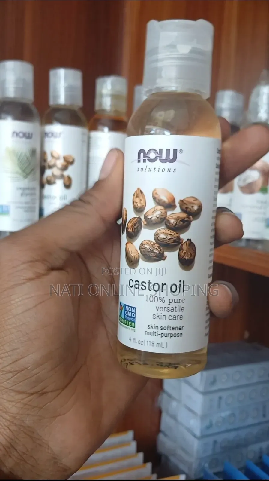 Now Solution Castor Oil