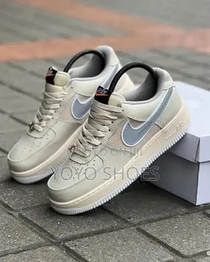 Nike Air Force 1Low " Sand-Drift/Cream/Gray" Unisex Fashion Shoes