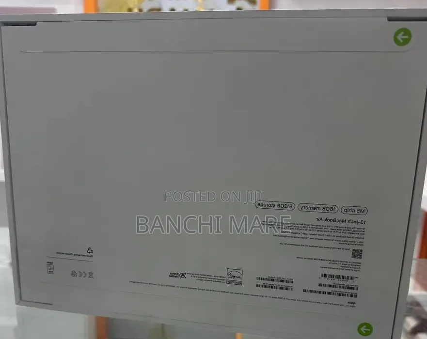 New Laptop Apple MacBook Air 2026 M5 16GB Apple M5 SSD 512GB