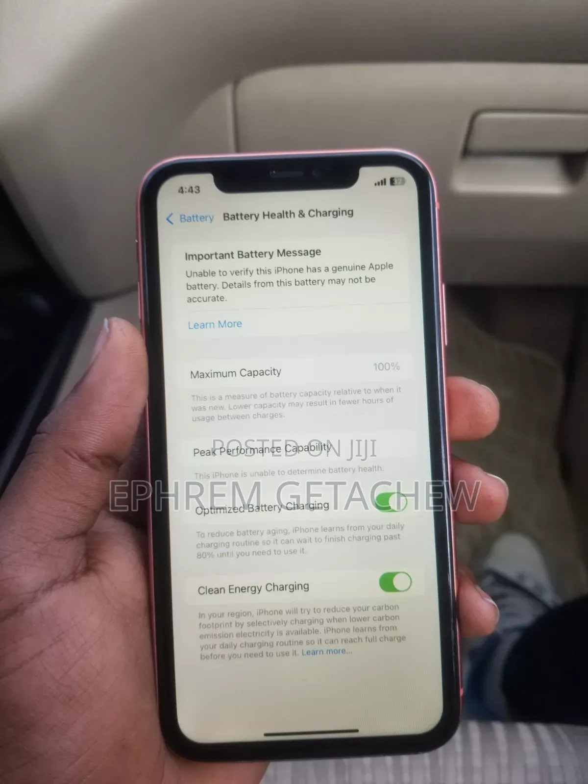 Apple iPhone XR 128 GB Pink