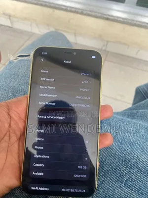 Apple iPhone 11 128 GB Yellow