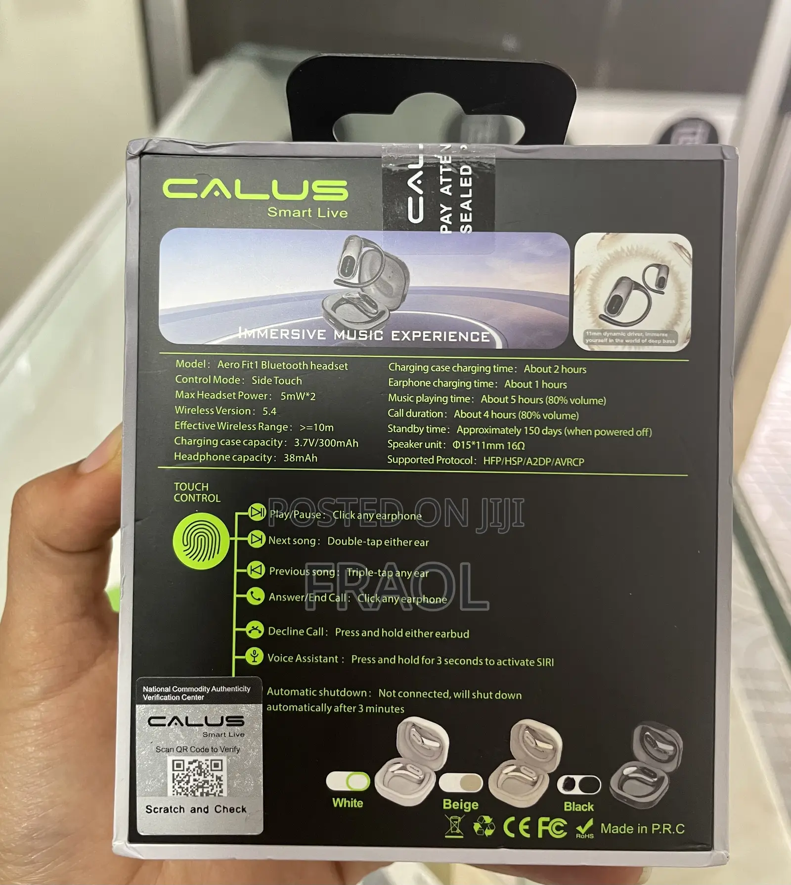 Calus Aero Fit1 Ear Buds