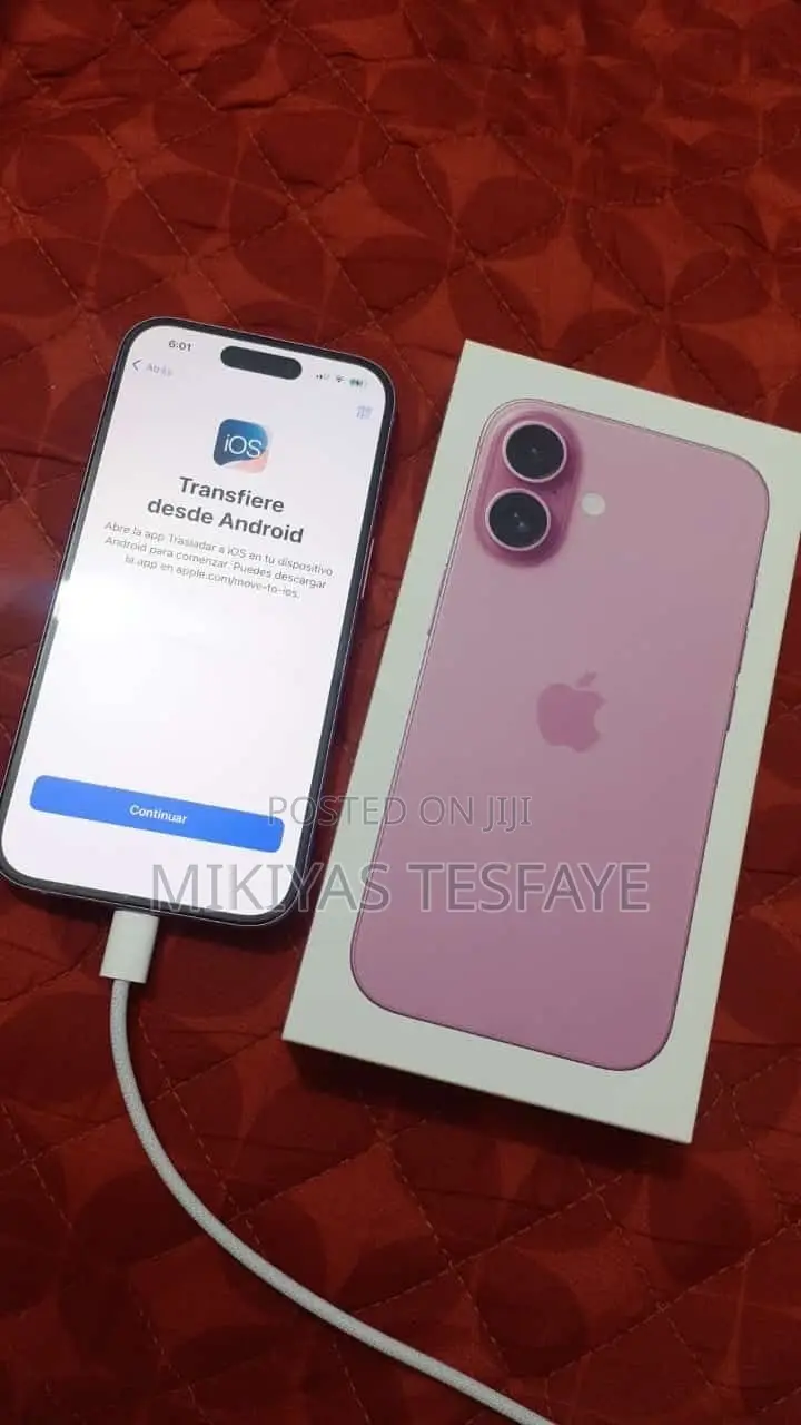 New Apple iPhone 16 Plus 128 GB Pink