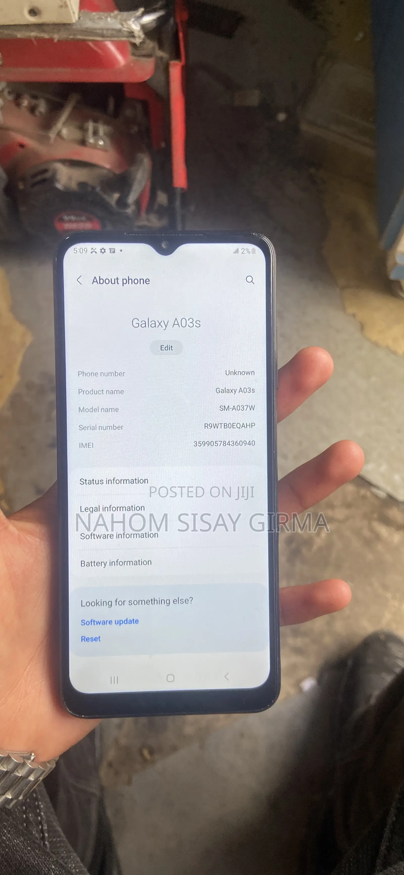 Samsung Galaxy A03s 32 GB Black