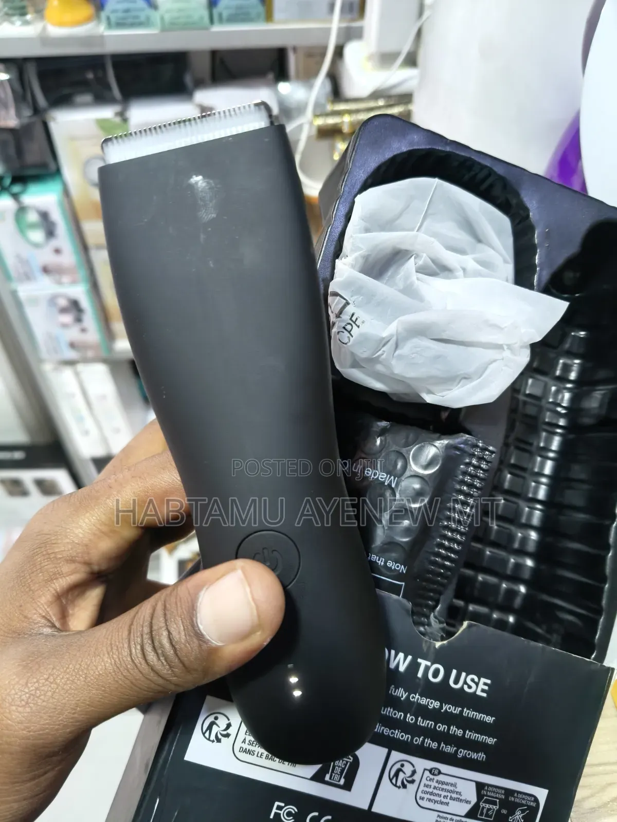 Body Hair Trimmer Waterproof