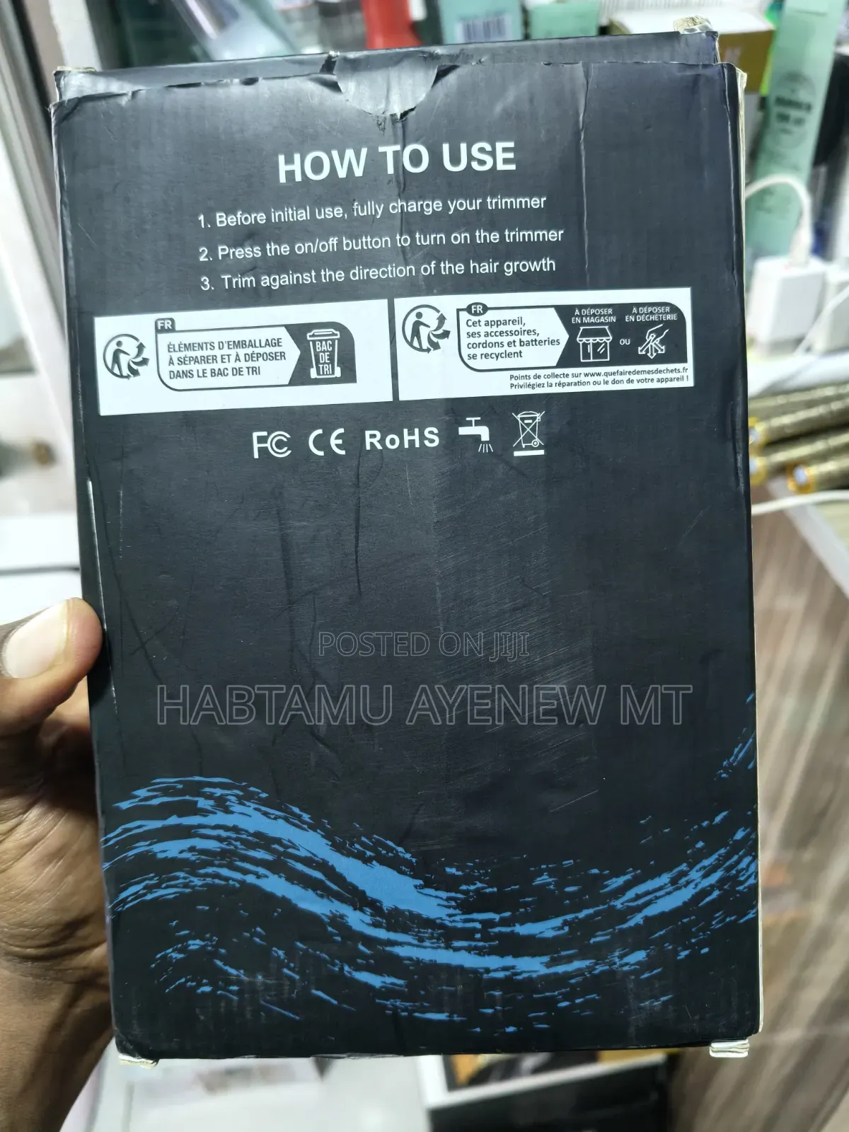 Body Hair Trimmer Waterproof