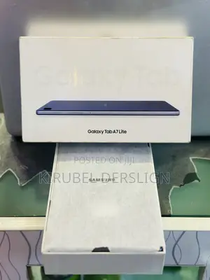 New Samsung Galaxy Tab A7 Lite 32 GB Black