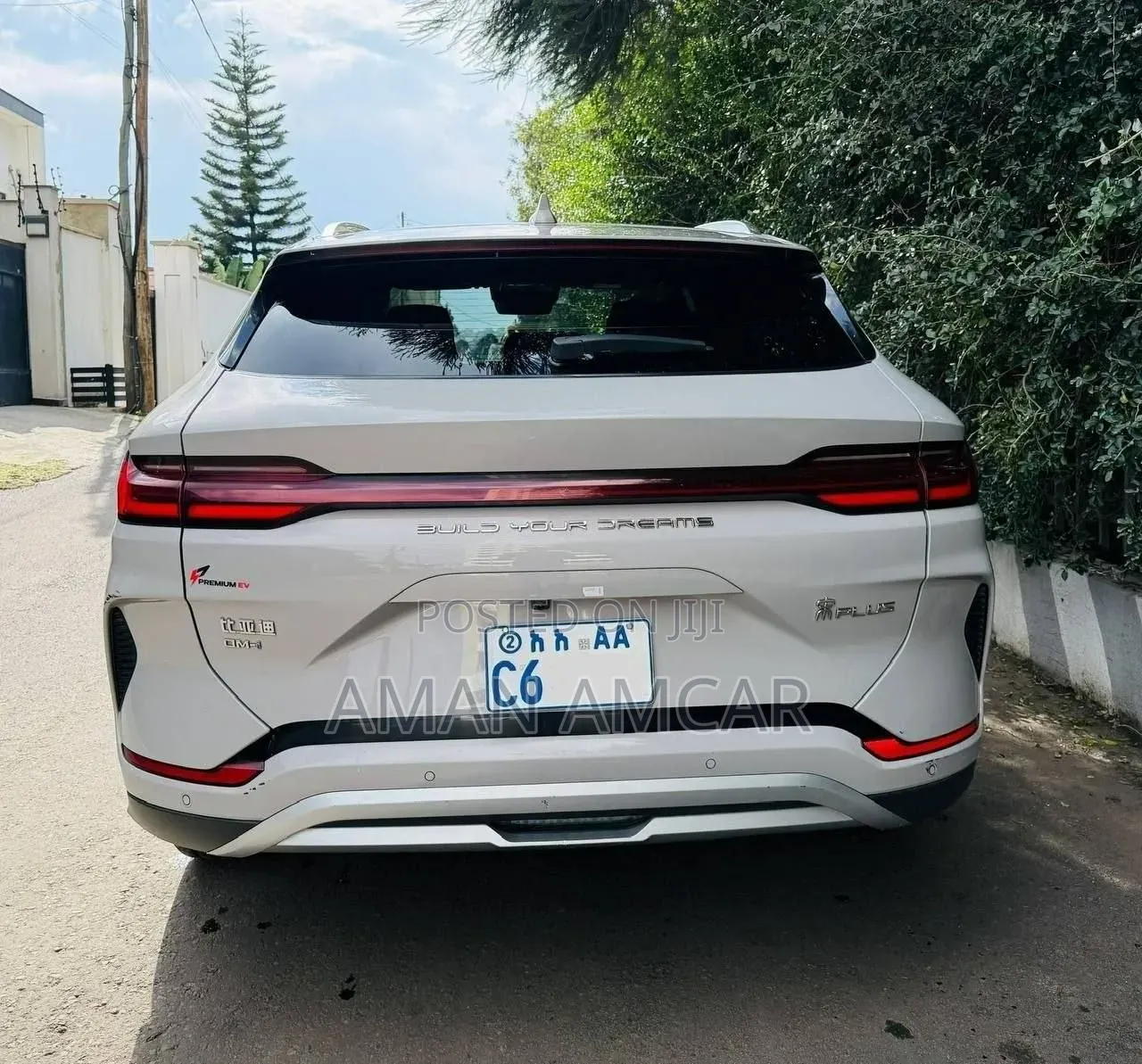 New BYD Song Plus 2025 White