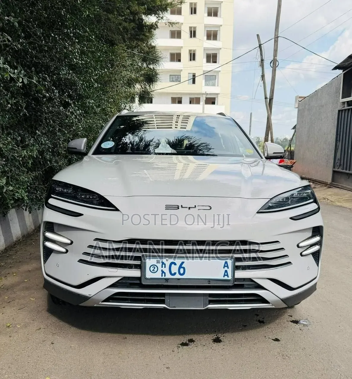 New BYD Song Plus 2025 White
