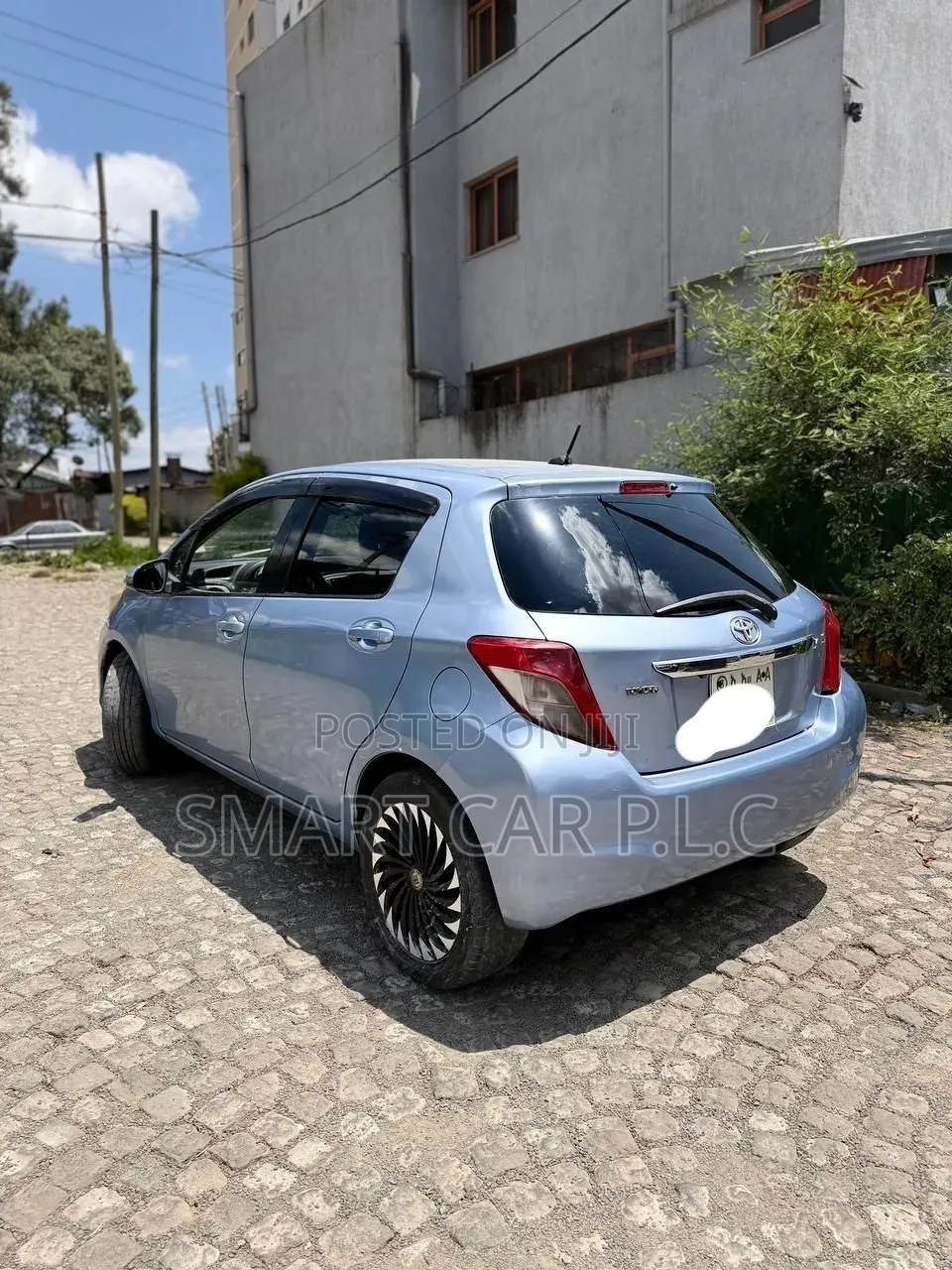 Toyota Yaris 2012 Blue