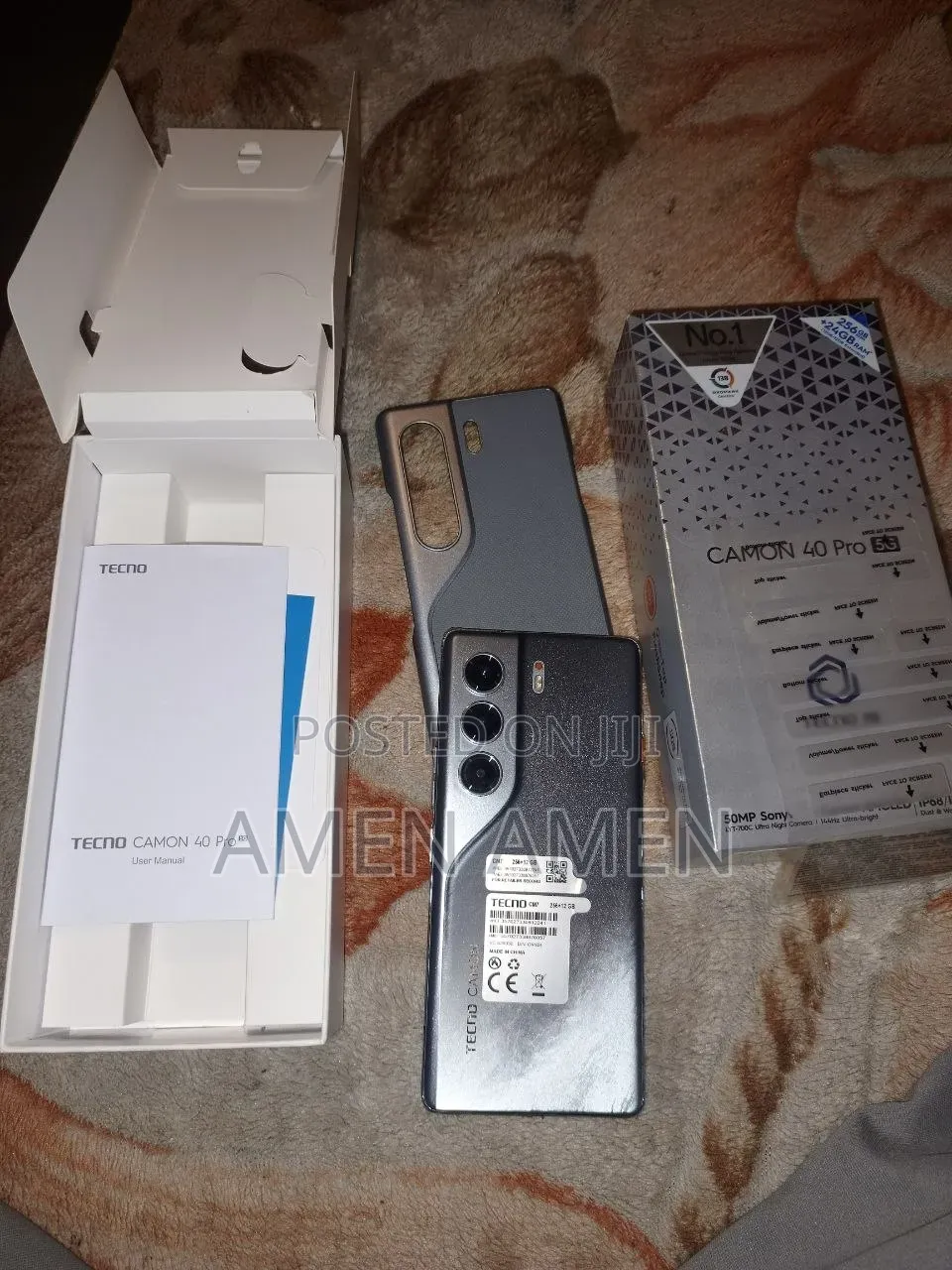 Tecno Camon 40 Pro 5G 256 GB Gray