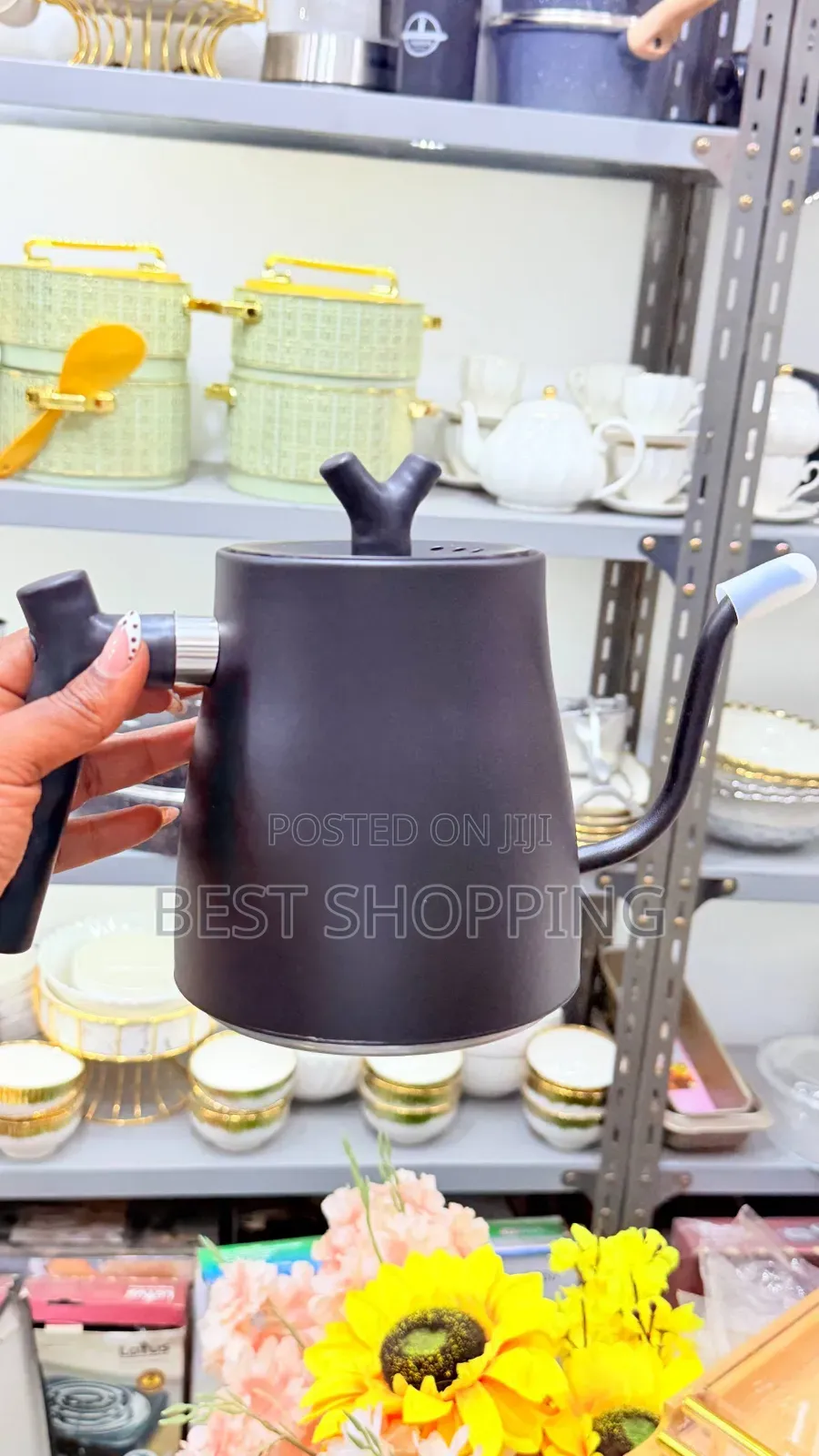 Coffee Kettle and Tea Pot for Coffee House 1.5 Liter