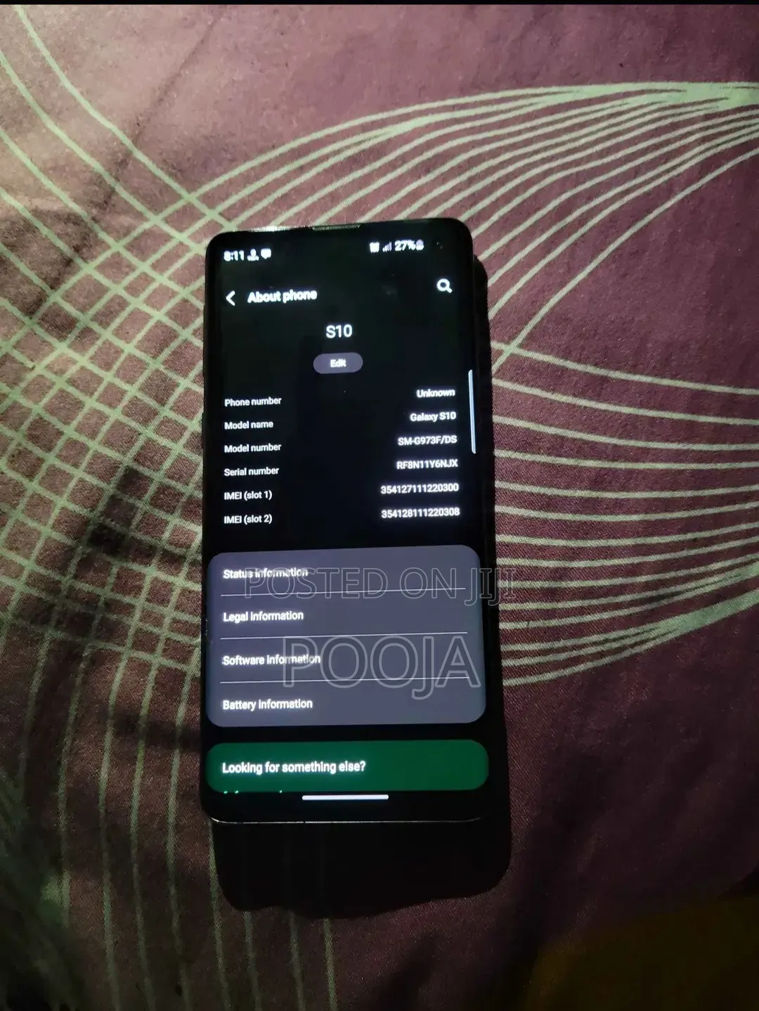 Samsung Galaxy S10 128 GB Black