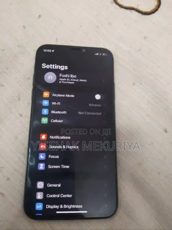 Apple iPhone X 64 GB Black