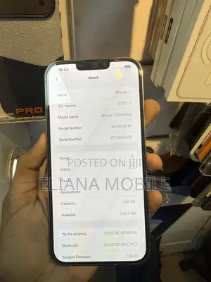 New Apple iPhone 13 Pro Max 256 GB Gold