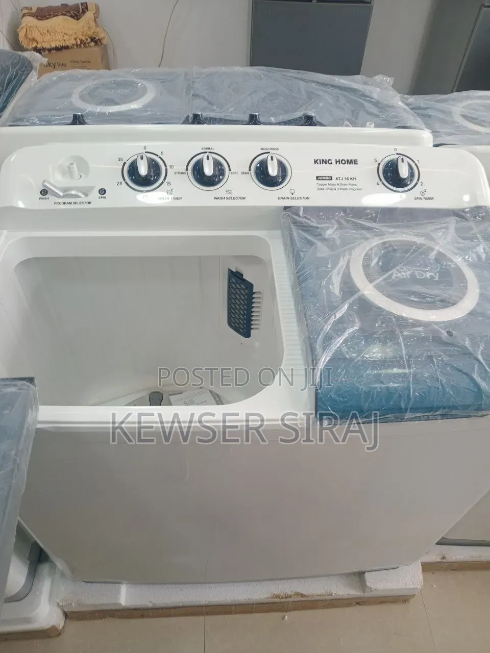 King Home 16kg Washing Machine Manual System