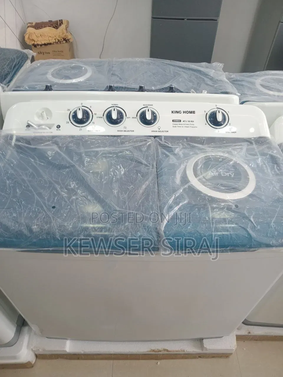 King Home 16kg Washing Machine Manual System