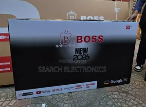 Boss 55"inch Televishion Fremless Google TV