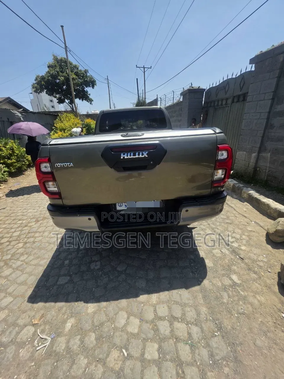 Toyota Hilux 2021 Gray