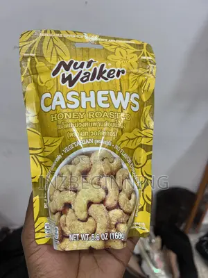 Nut Walker Honey Roasted Cashews - 160g / 5.6 Oz
