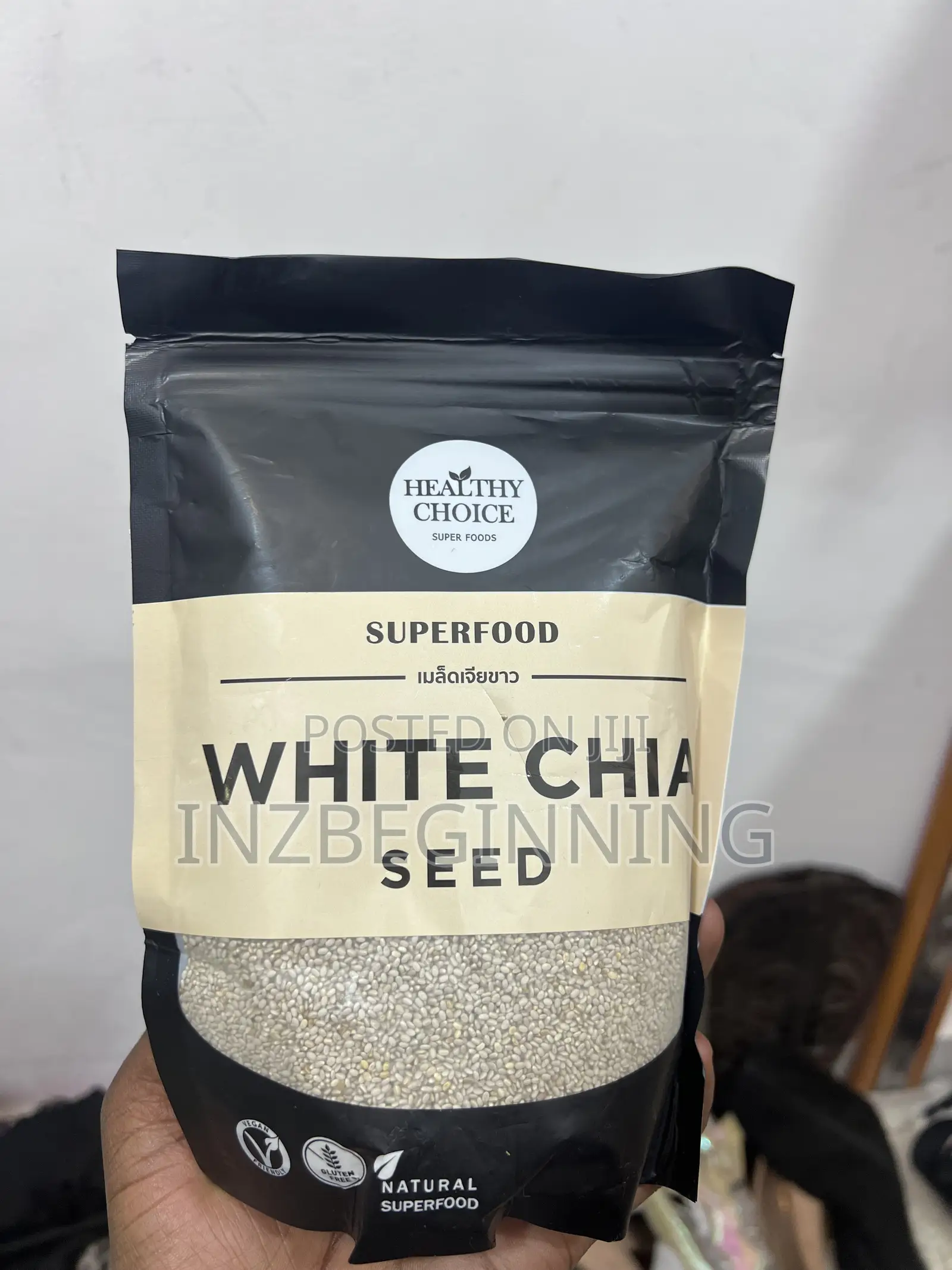 Original Healthy Choice Superfood White Chia Seeds
