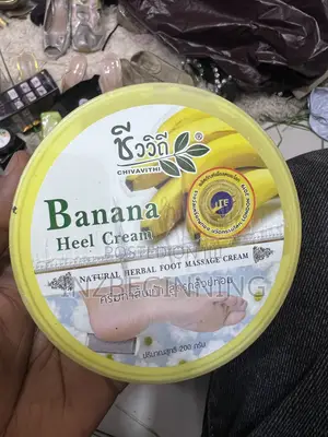 Original Banana Heel Cream - Natural Herbal Foot Massage Cream (200g)