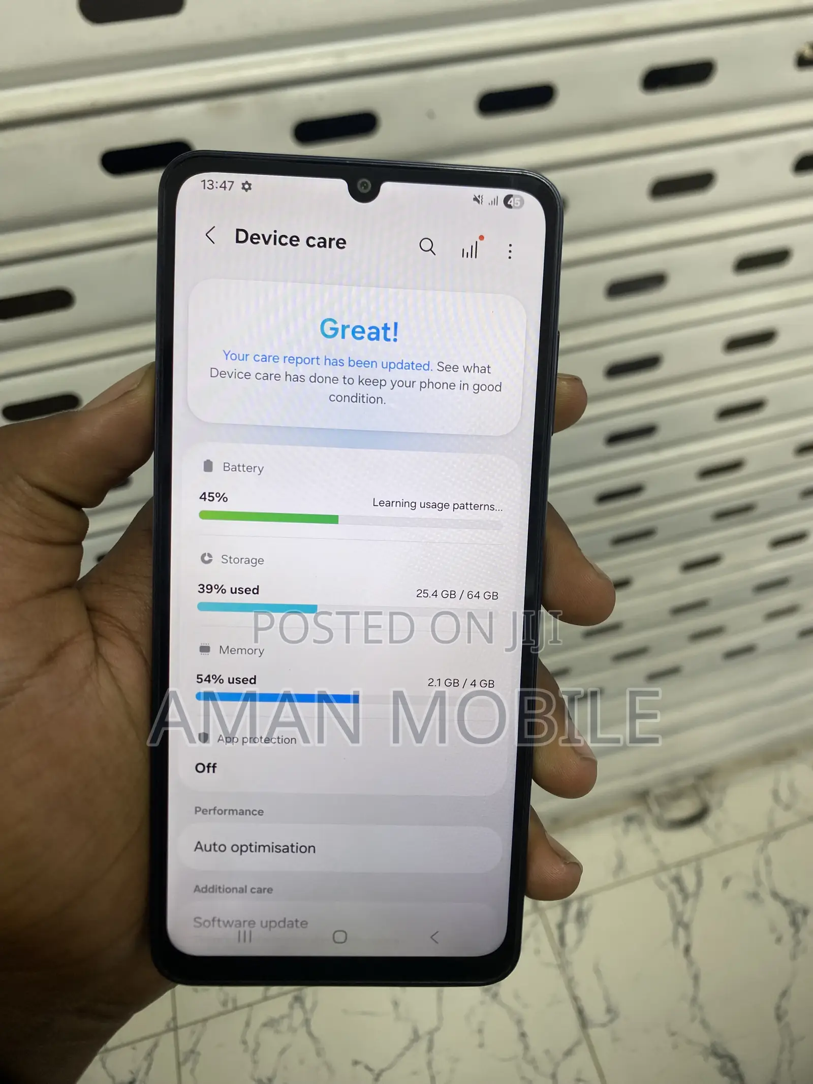 New Samsung Galaxy A06 64 GB Blue