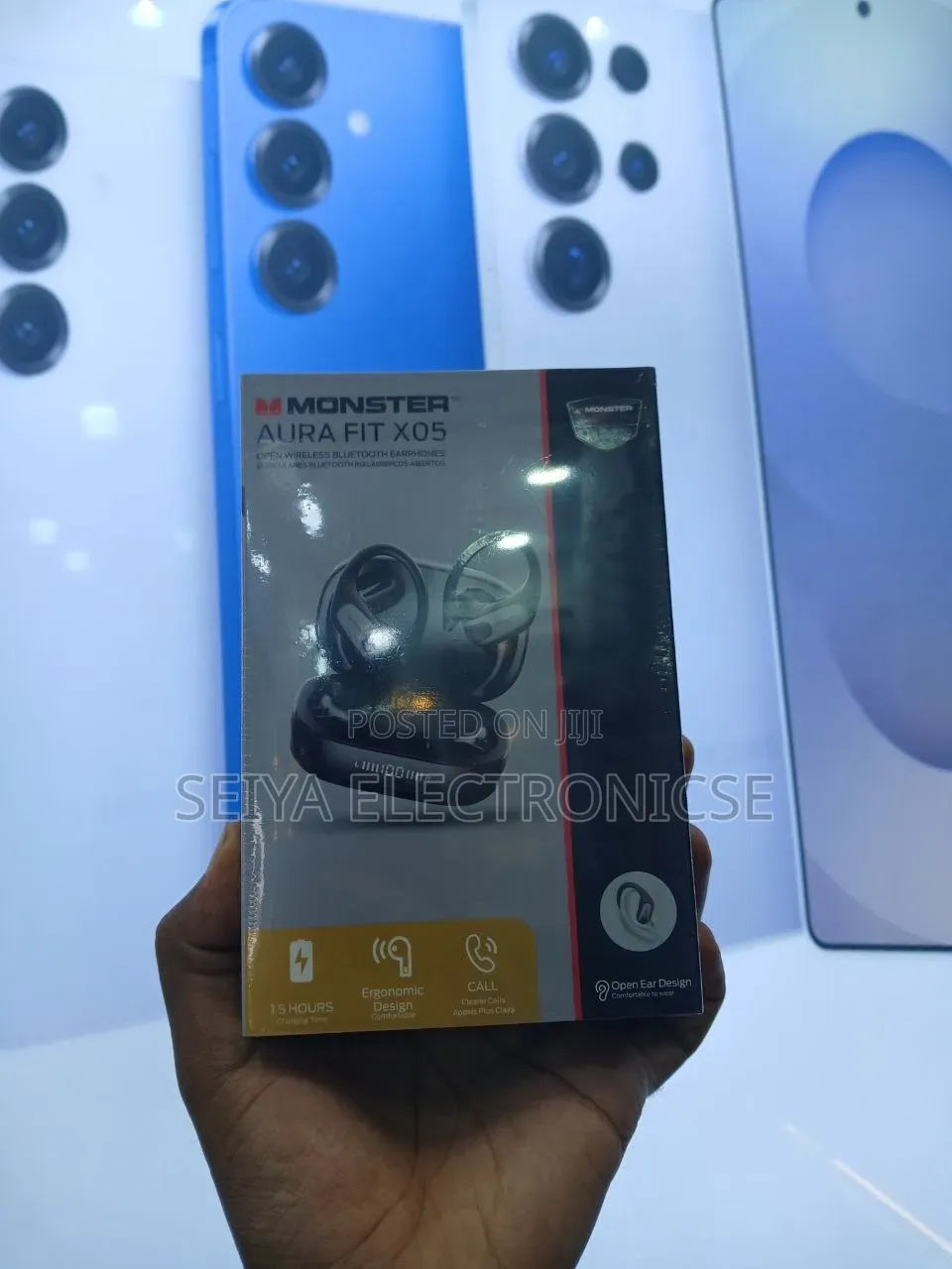 • ! • 📦 Original Monster Aura Fit X05 Bluetooth Wireless Earphones