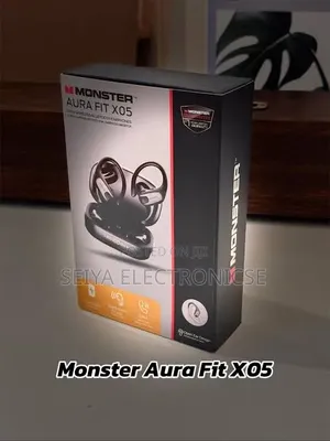 • ! • 📦 Original Monster Aura Fit X05 Bluetooth Wireless Earphones